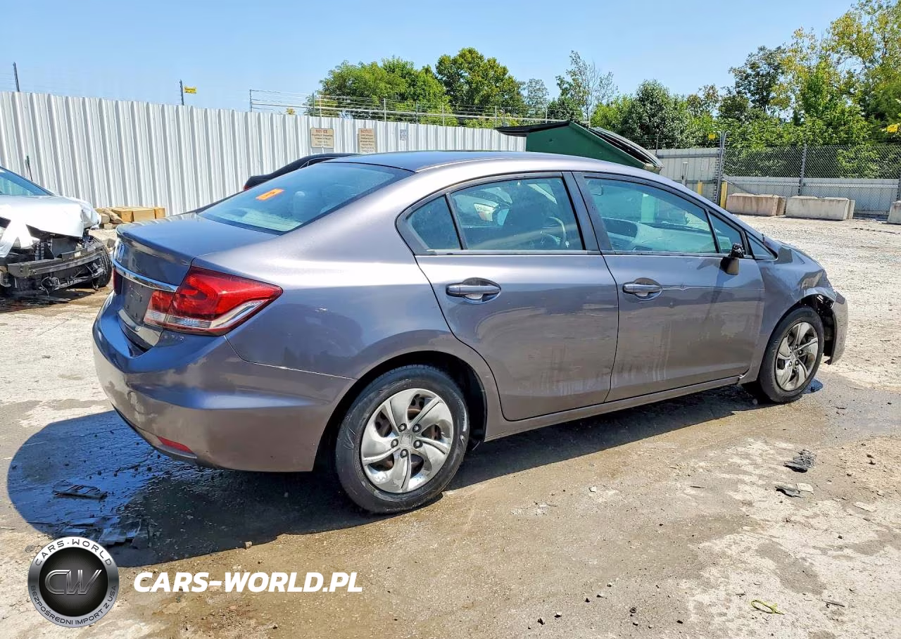 2014 Honda Civic Lx VIN:2HGFB2F54EH540359 - 3