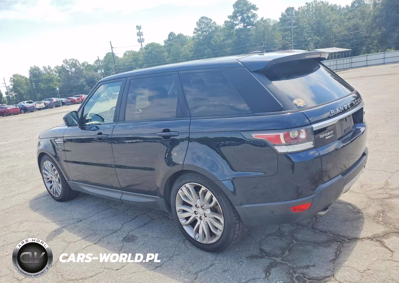 2016 Land Rover Range Rover Sport Hse VIN:SALWR2VFXGA648936 - 2