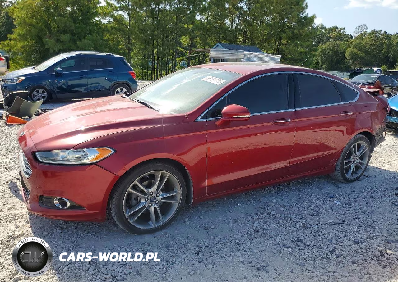 2016 Ford Fusion Titanium VIN:3FA6P0K94GR223286 - 1
