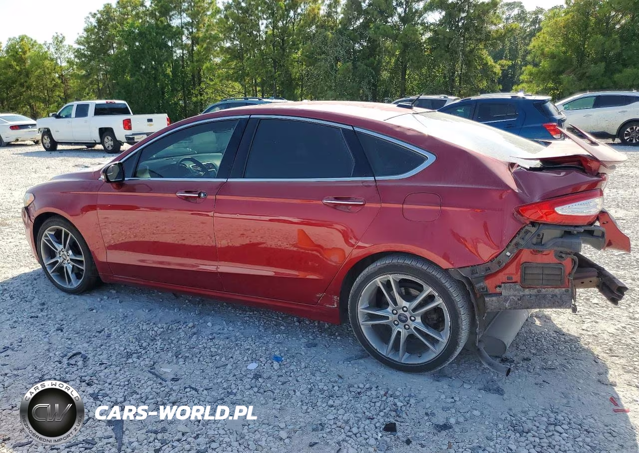 2016 Ford Fusion Titanium VIN:3FA6P0K94GR223286 - 2