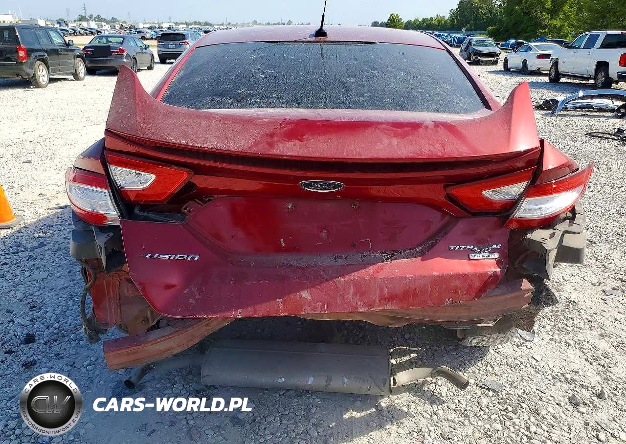 2016 Ford Fusion Titanium VIN:3FA6P0K94GR223286 - 6