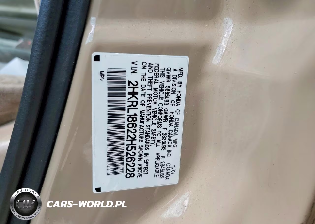 2002 Honda Odyssey Ex VIN:2HKRL18622H526228 - 13