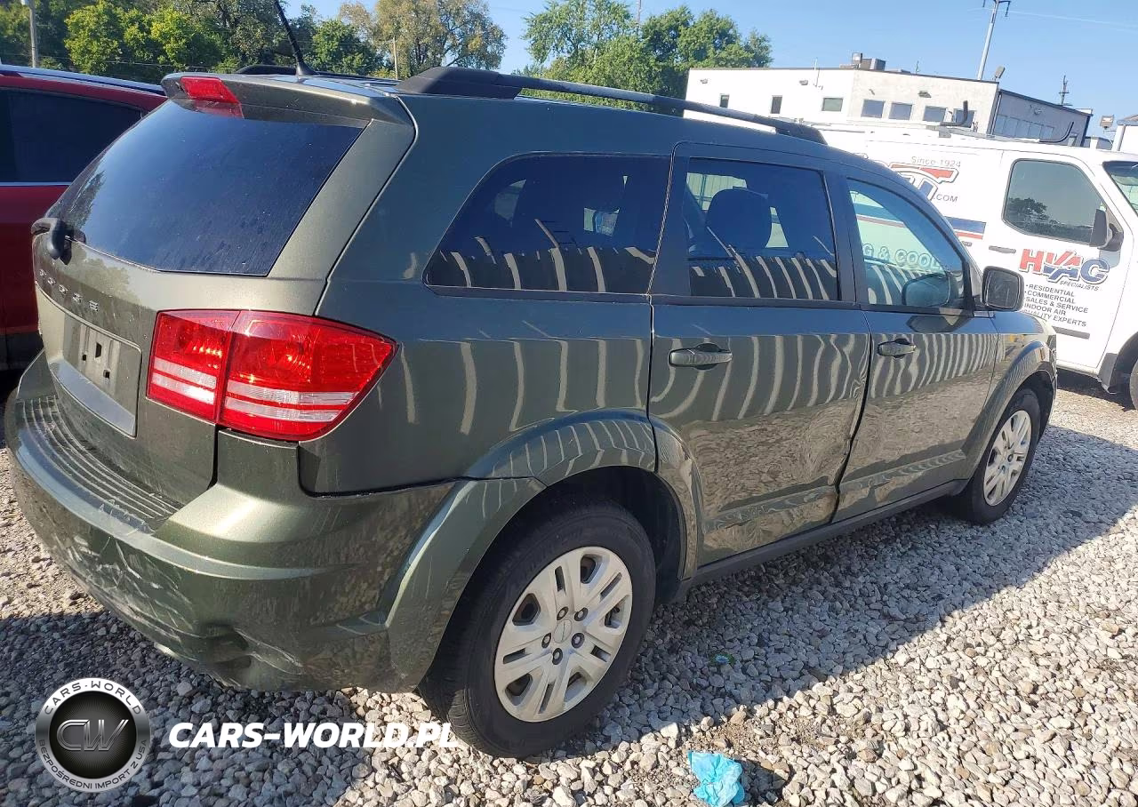2018 Dodge Journey Se VIN:3C4PDCAB6JT531244 - 3