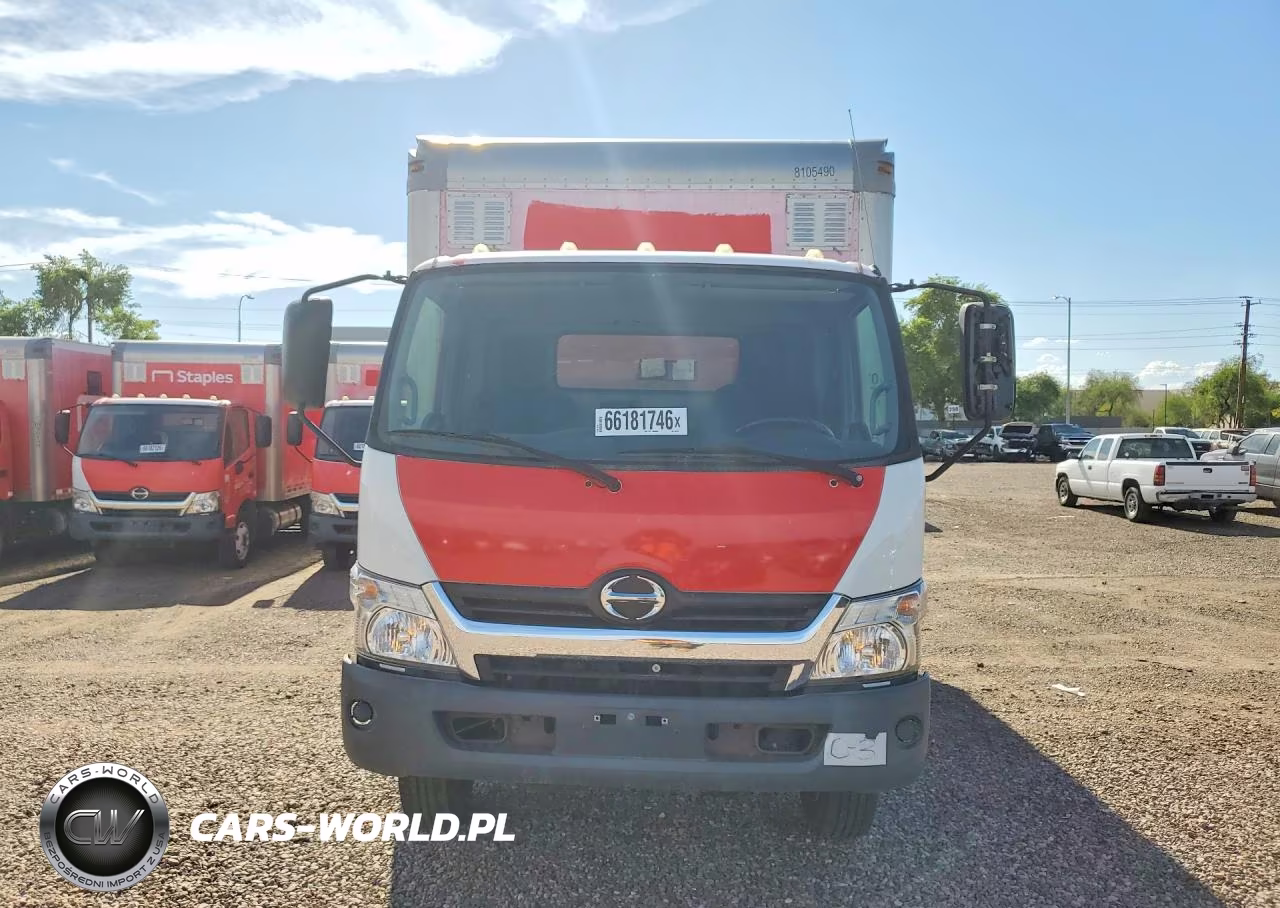 2018 Hino 195 Box Truck VIN:JHHSDM2H3JK006210 - 5