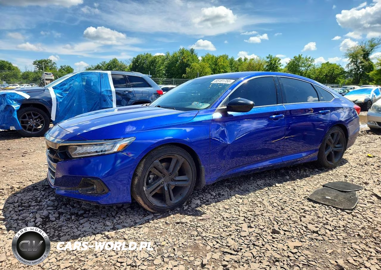 2022 Honda Accord Sport VIN:1HGCV1F3XNA079928 - 1