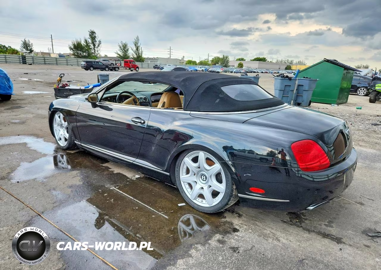 2008 Bentley Continental Gtc VIN:SCBDR33W08C052265 - 2