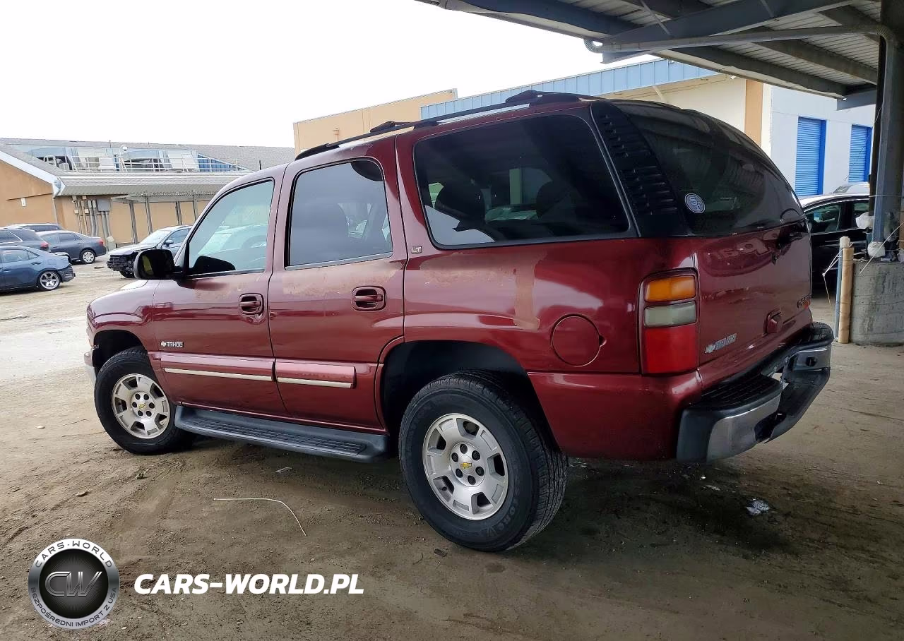 2003 Chevrolet Tahoe C1500 VIN:1GNEC13T03J306789 - 2