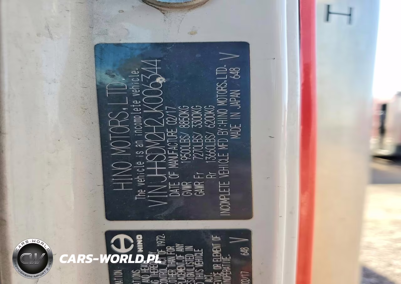 2018 Hino 195 VIN:JHHSDM2H2JK006344 - 13