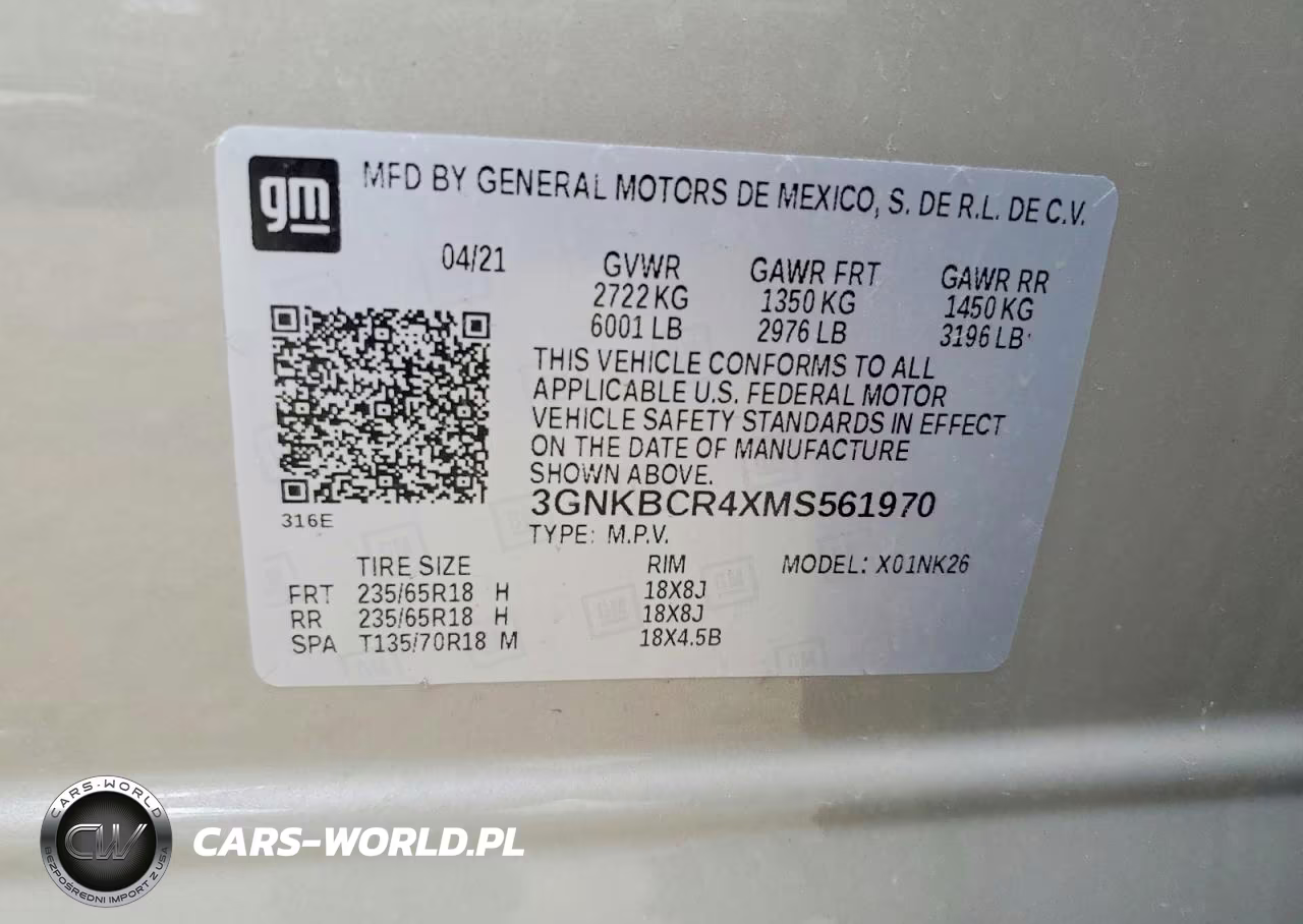 2021 Chevrolet Blazer 2Lt VIN:3GNKBCR4XMS561970 - 13