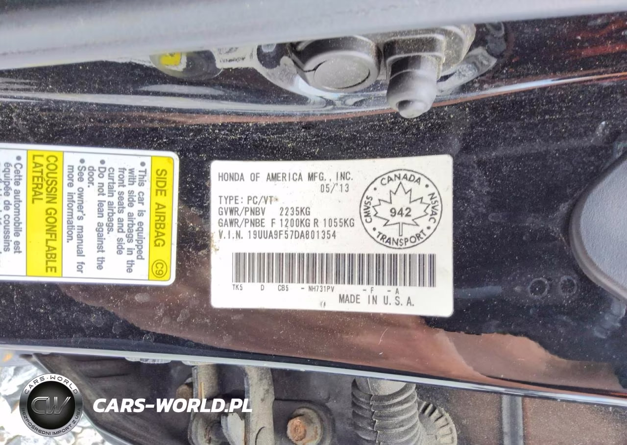 2013 Acura Tl Tech VIN:19UUA9F57DA801354 - 12
