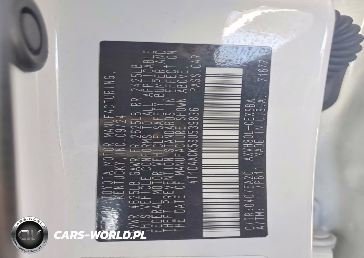 2025 Toyota Camry Se VIN:4T1DAACK5SU539836 - 12