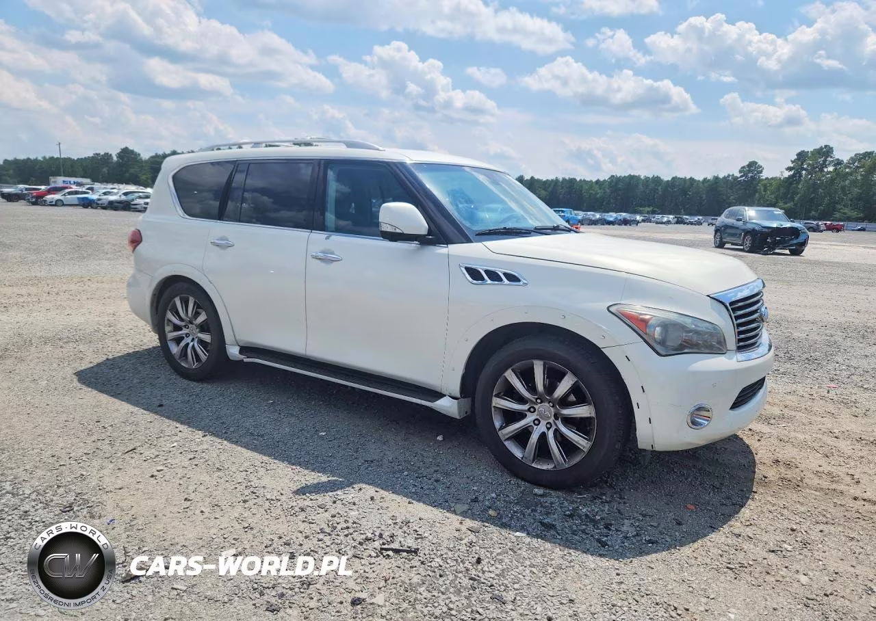 2011 Infiniti Qx56 Base VIN:JN8AZ2NF7B9501439 - 4