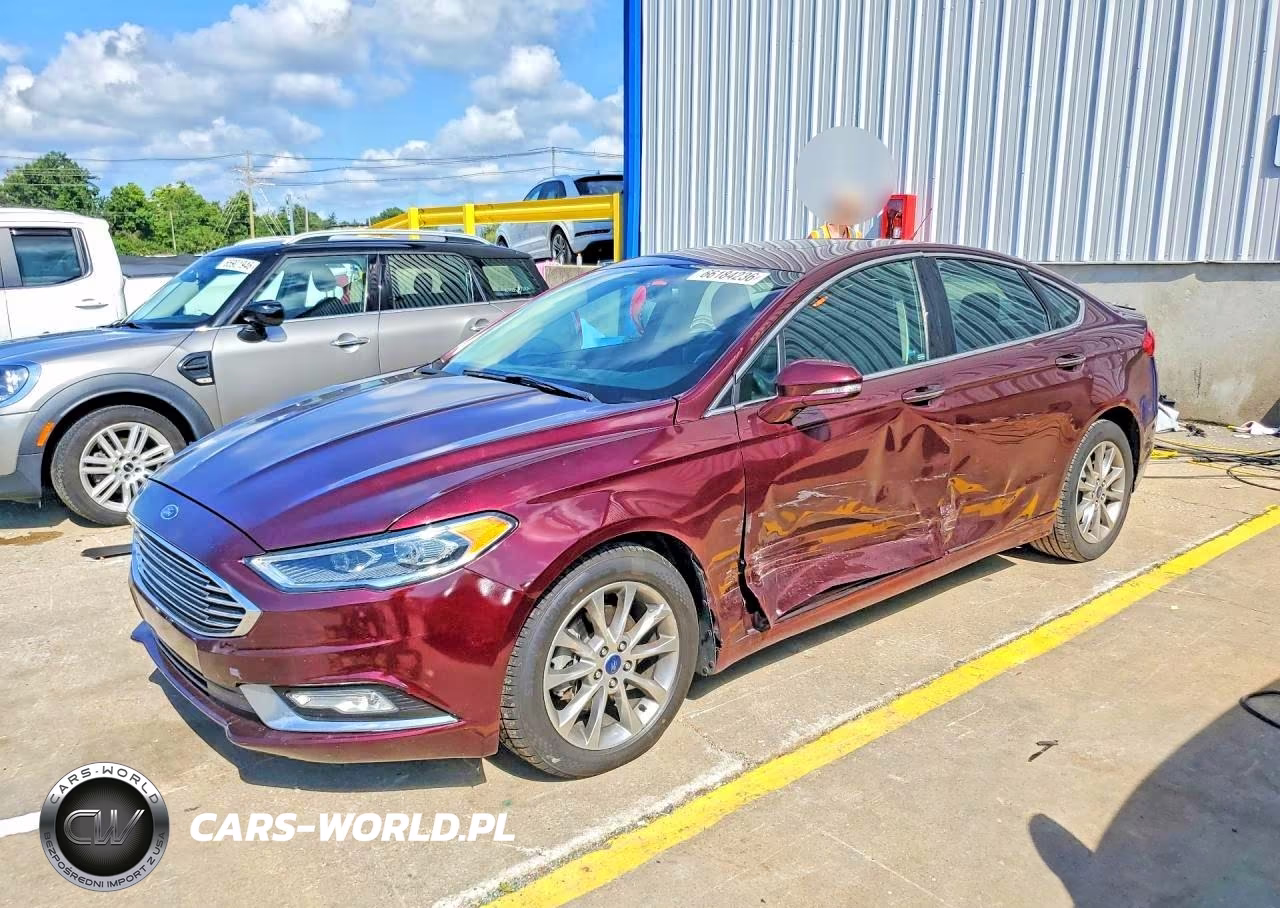 2017 Ford Fusion Se VIN:3FA6P0HD0HR305402 - 1