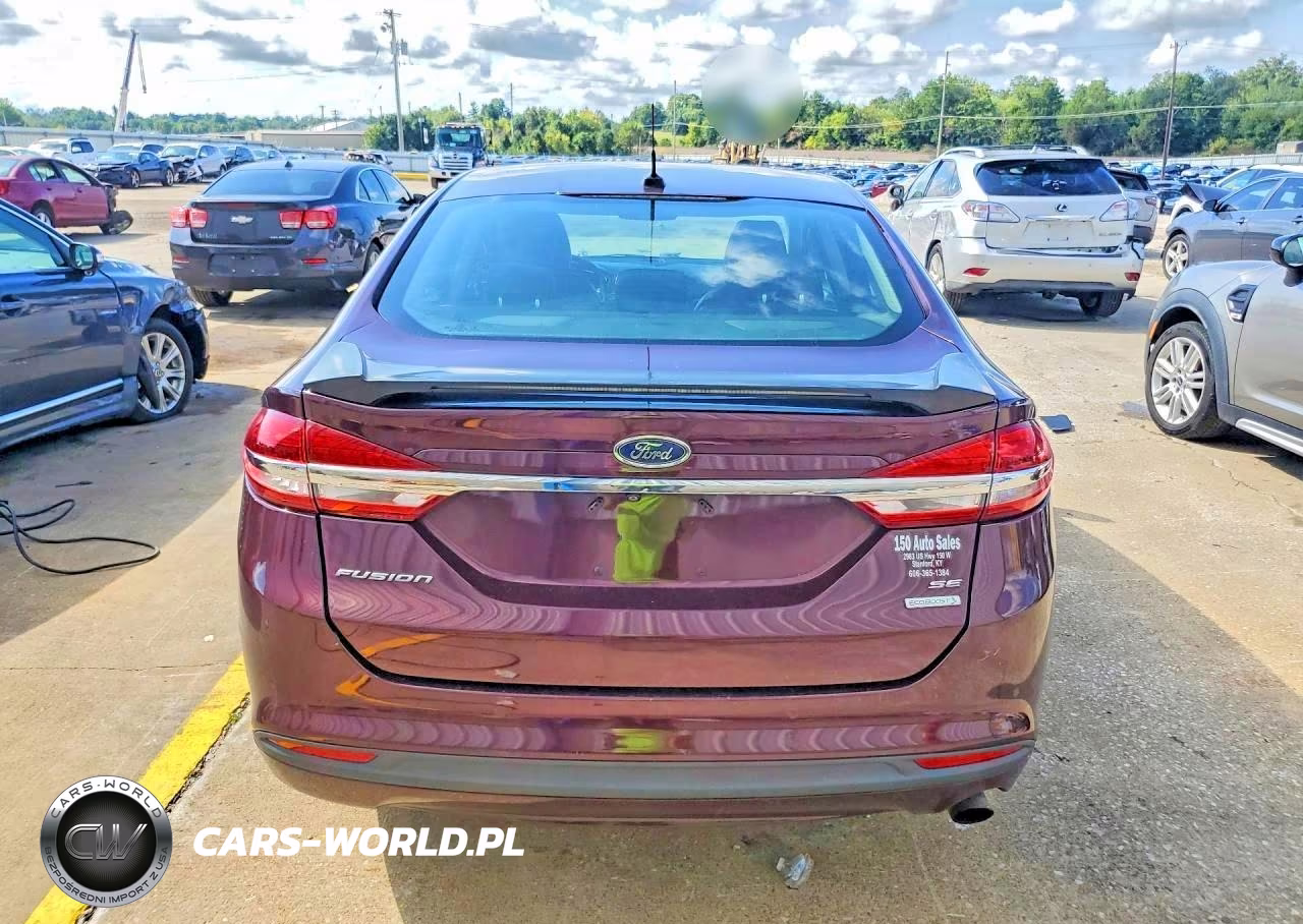 2017 Ford Fusion Se VIN:3FA6P0HD0HR305402 - 6