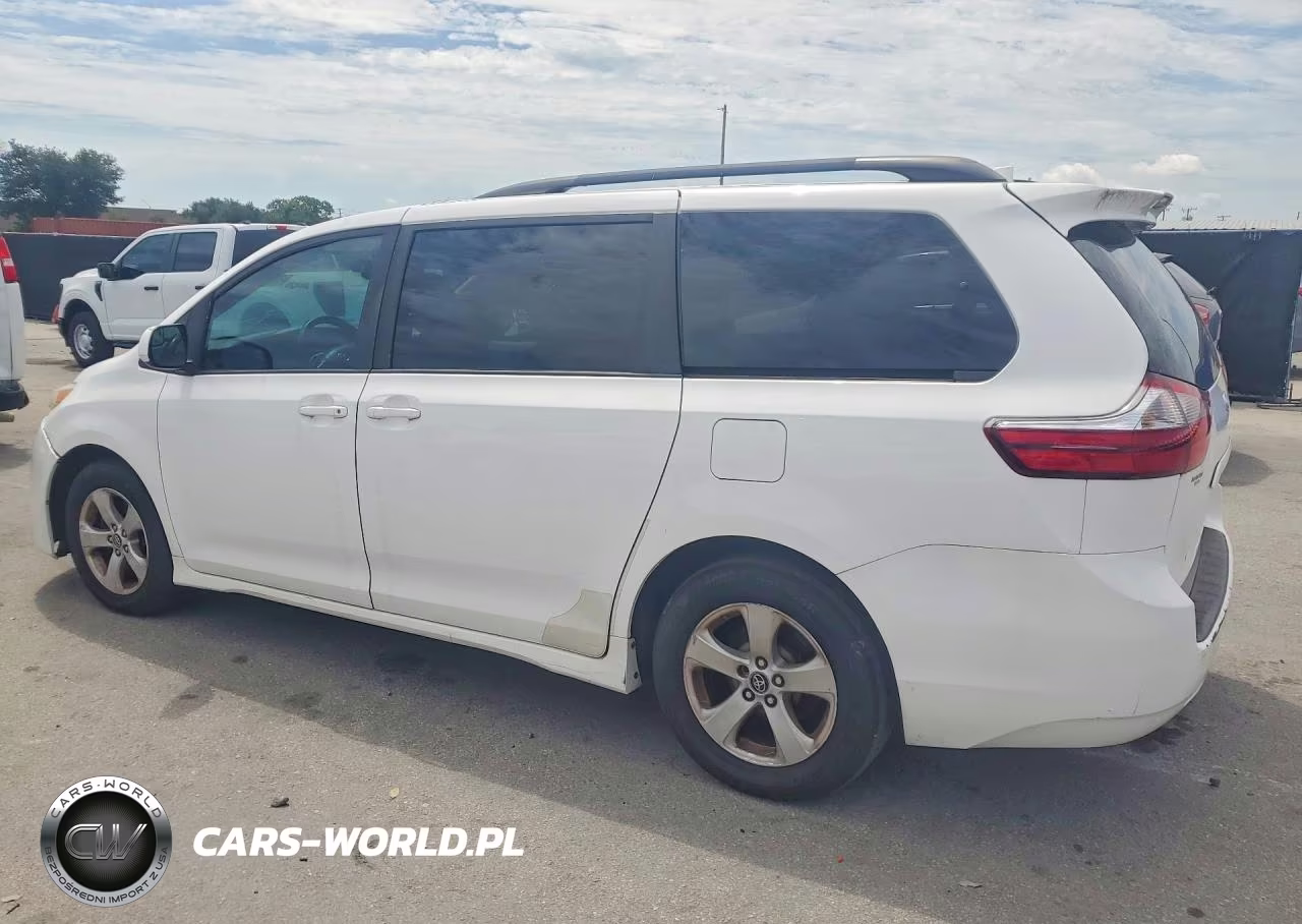 2020 Toyota Sienna Le VIN:5TDKZ3DC0LS025566 - 2