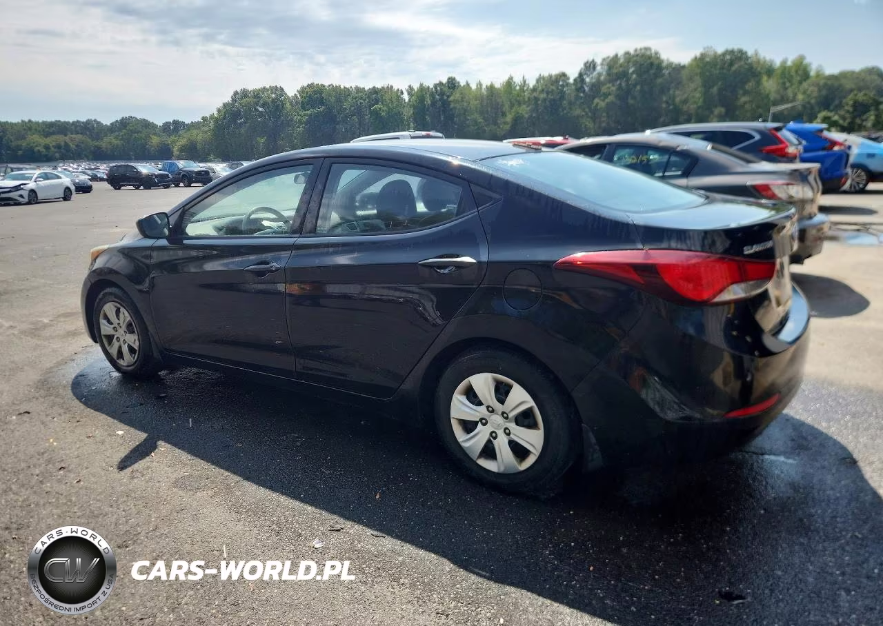 2016 Hyundai Elantra Se VIN:5NPDH4AE7GH667477 - 2