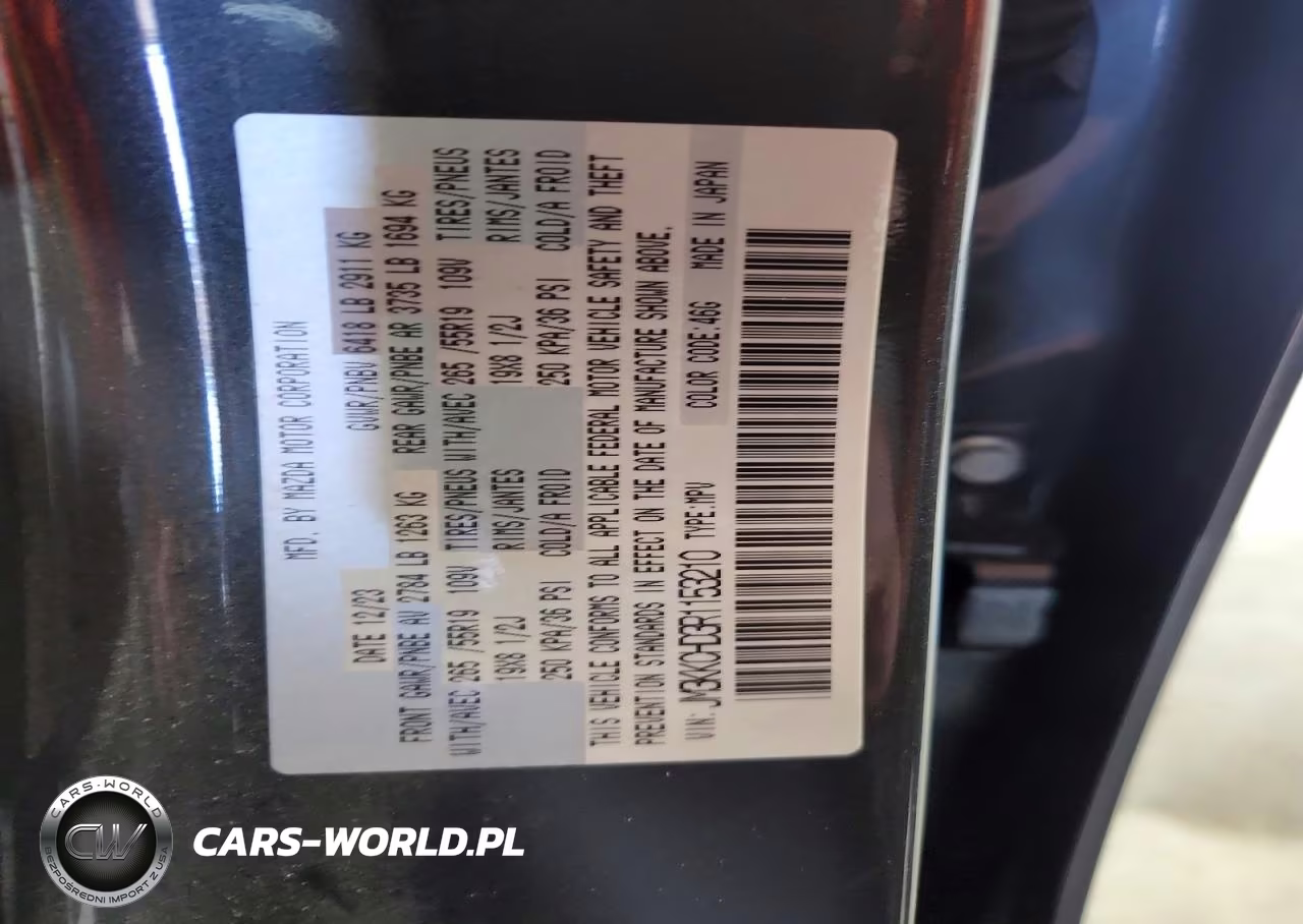 2024 Mazda Cx-90 Preferred Plus VIN:JM3KKCHD3R1153210 - 13