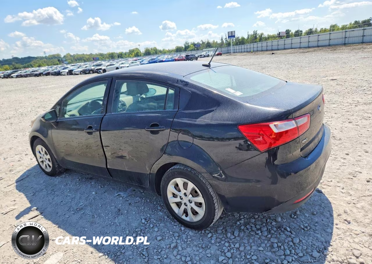 2013 Kia Rio Lx VIN:KNADM4A33D6134278 - 2
