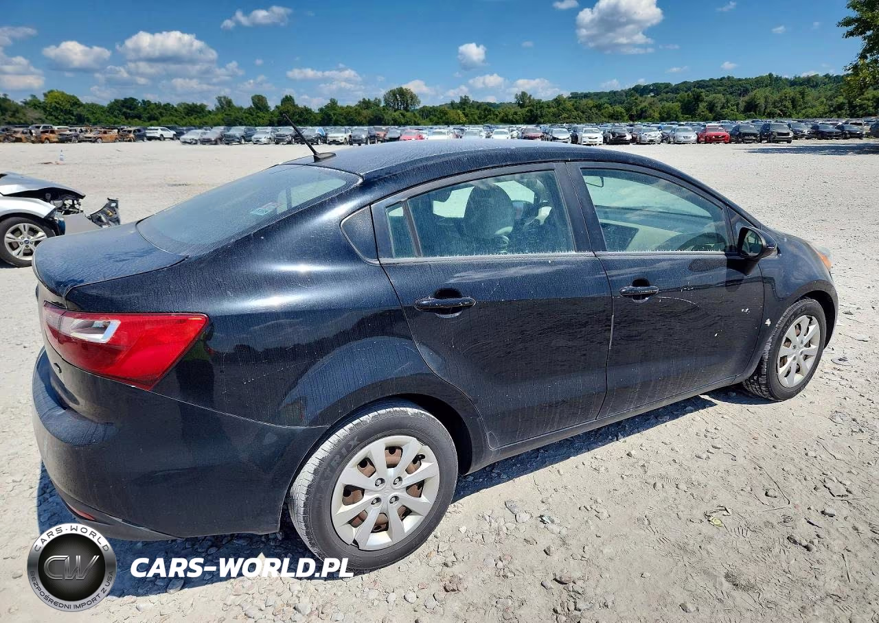 2013 Kia Rio Lx VIN:KNADM4A33D6134278 - 3