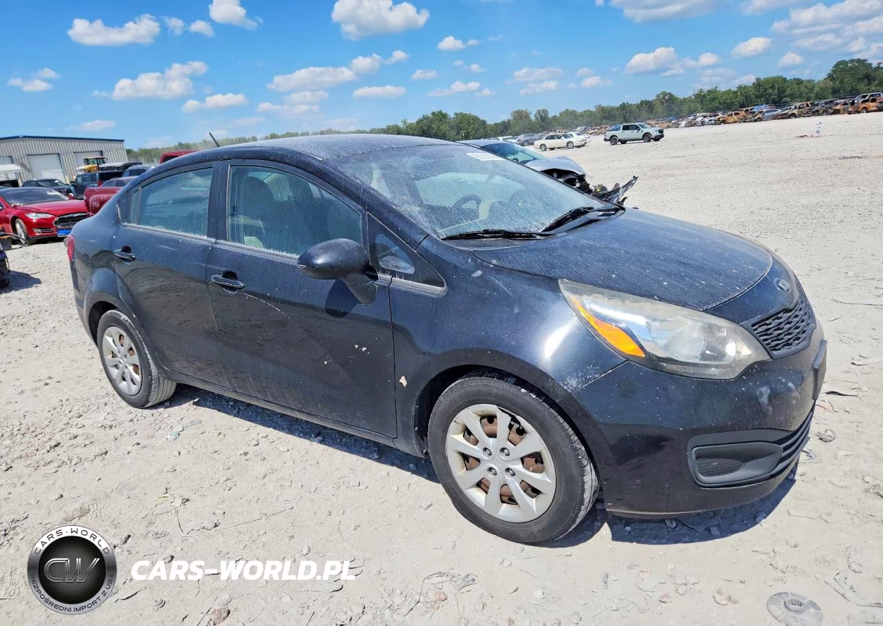 2013 Kia Rio Lx VIN:KNADM4A33D6134278 - 4