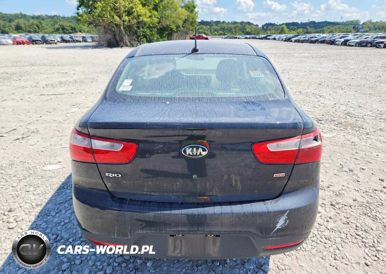 2013 Kia Rio Lx VIN:KNADM4A33D6134278 - 6