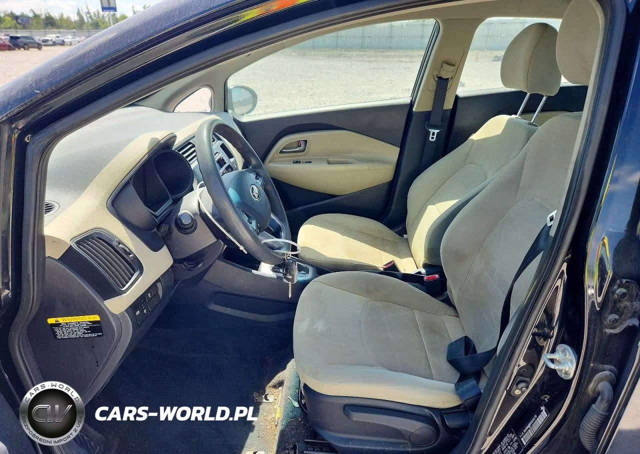 2013 Kia Rio Lx VIN:KNADM4A33D6134278 - 7