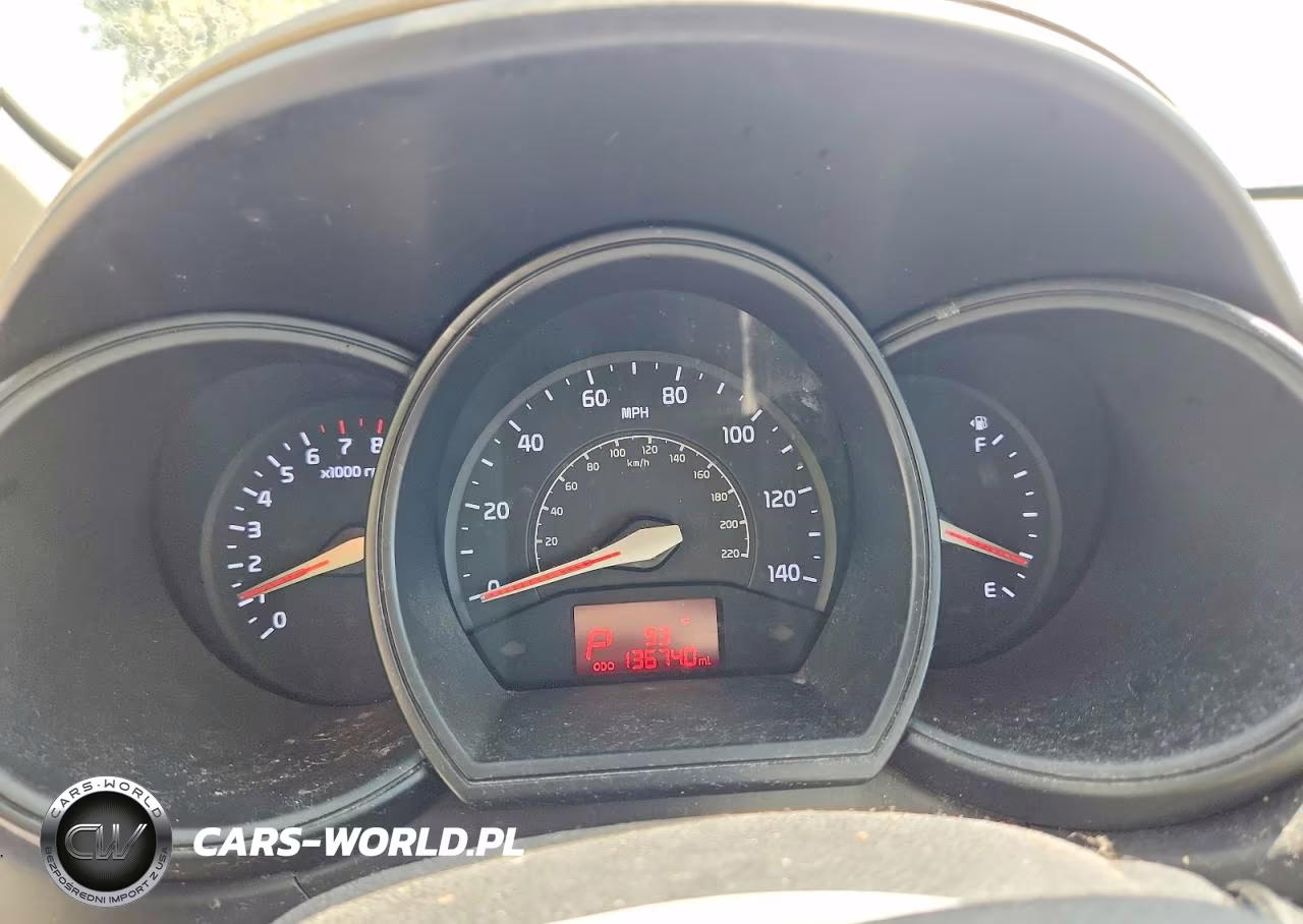2013 Kia Rio Lx VIN:KNADM4A33D6134278 - 9