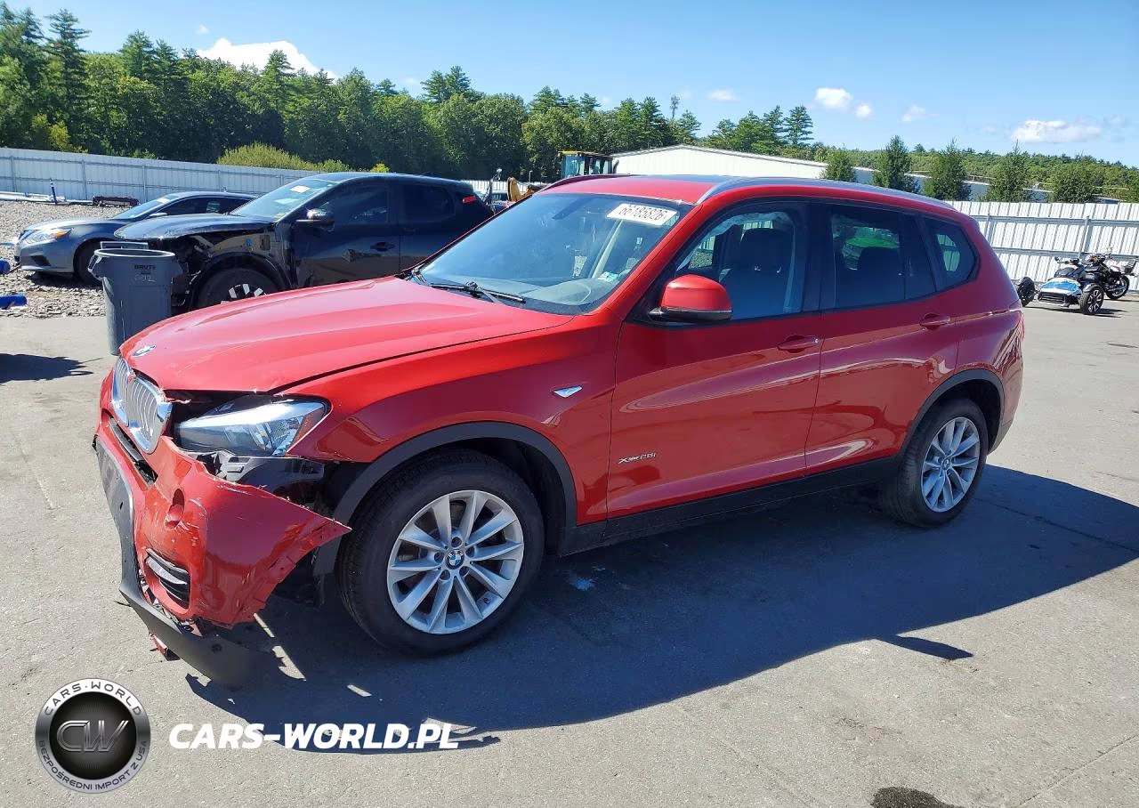 2015 BMW X3 xDrive28I VIN:5UXWX9C55F0D52518 - 1