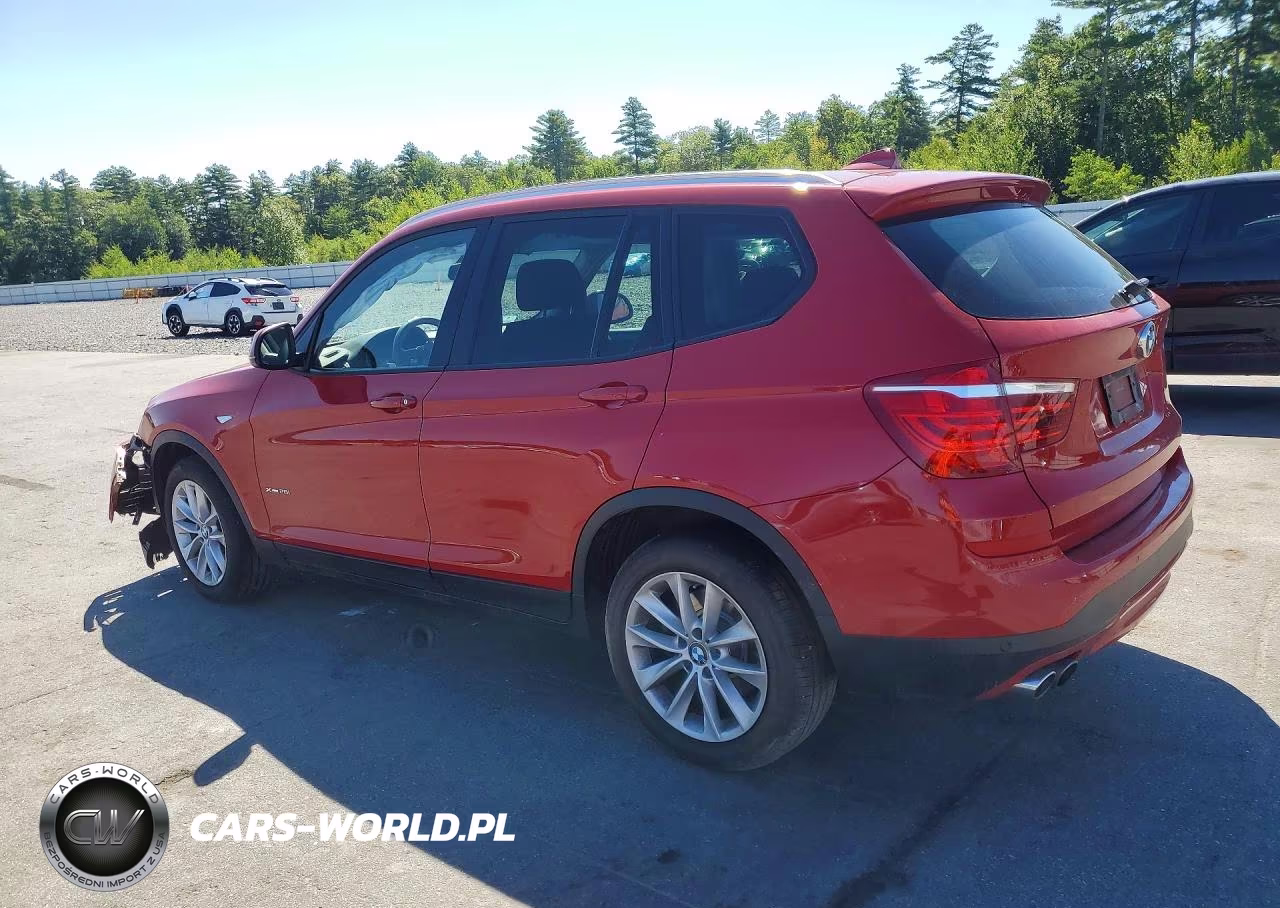 2015 BMW X3 xDrive28I VIN:5UXWX9C55F0D52518 - 2