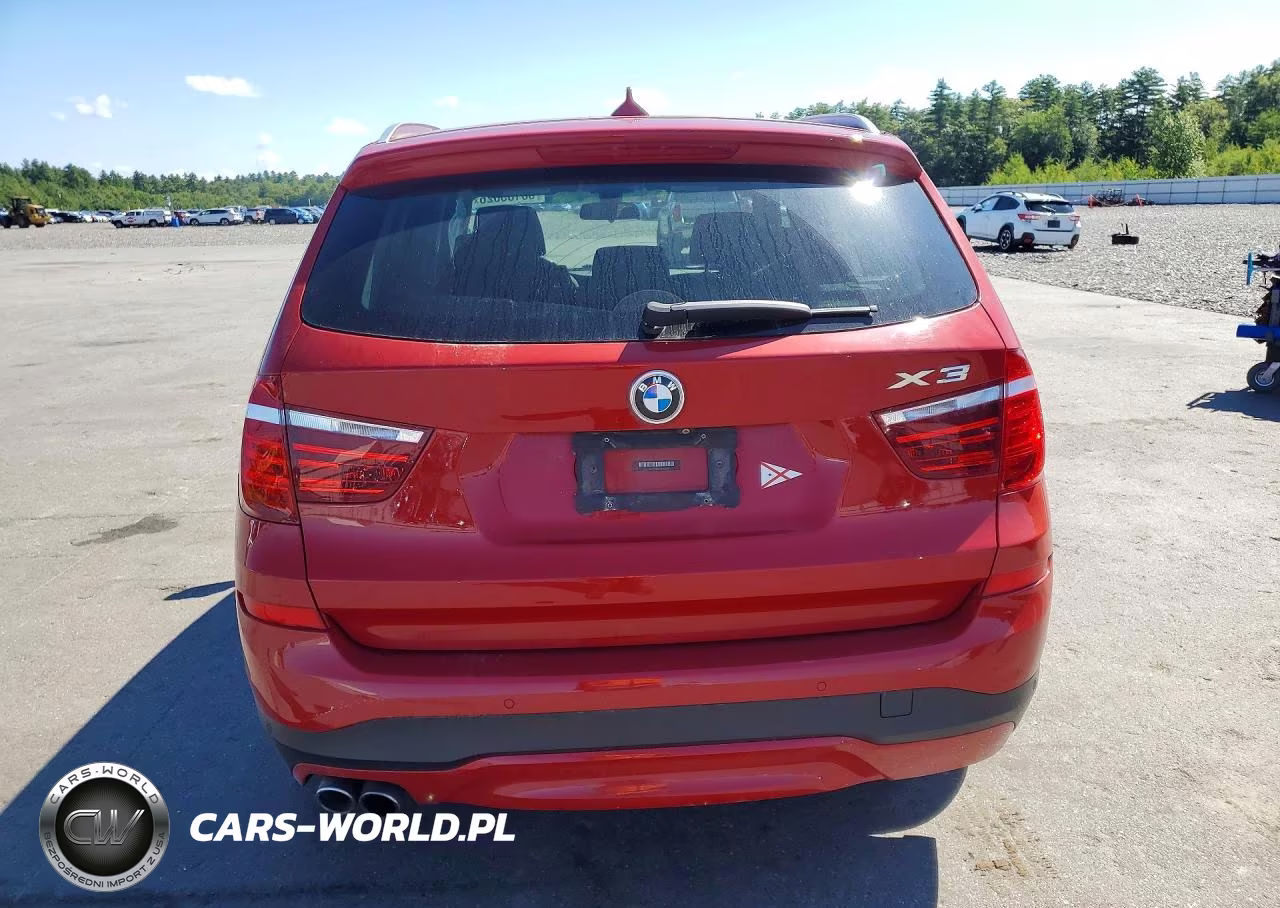 2015 BMW X3 xDrive28I VIN:5UXWX9C55F0D52518 - 6