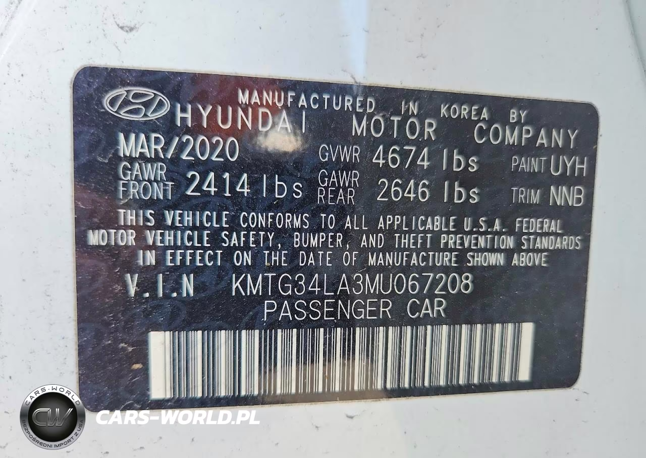 2021 Genesis G70 Elite VIN:KMTG34LA3MU067208 - 12