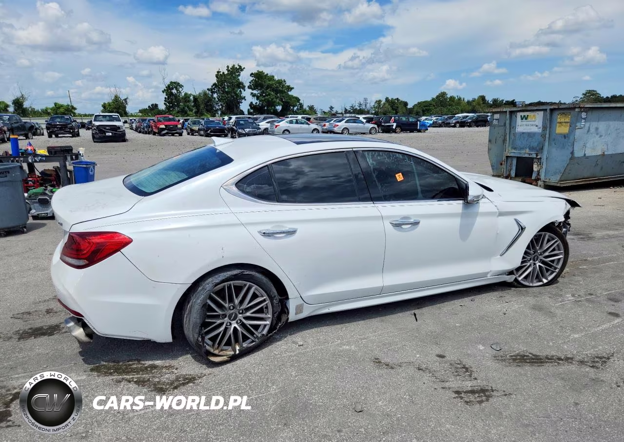 2021 Genesis G70 Elite VIN:KMTG34LA3MU067208 - 3
