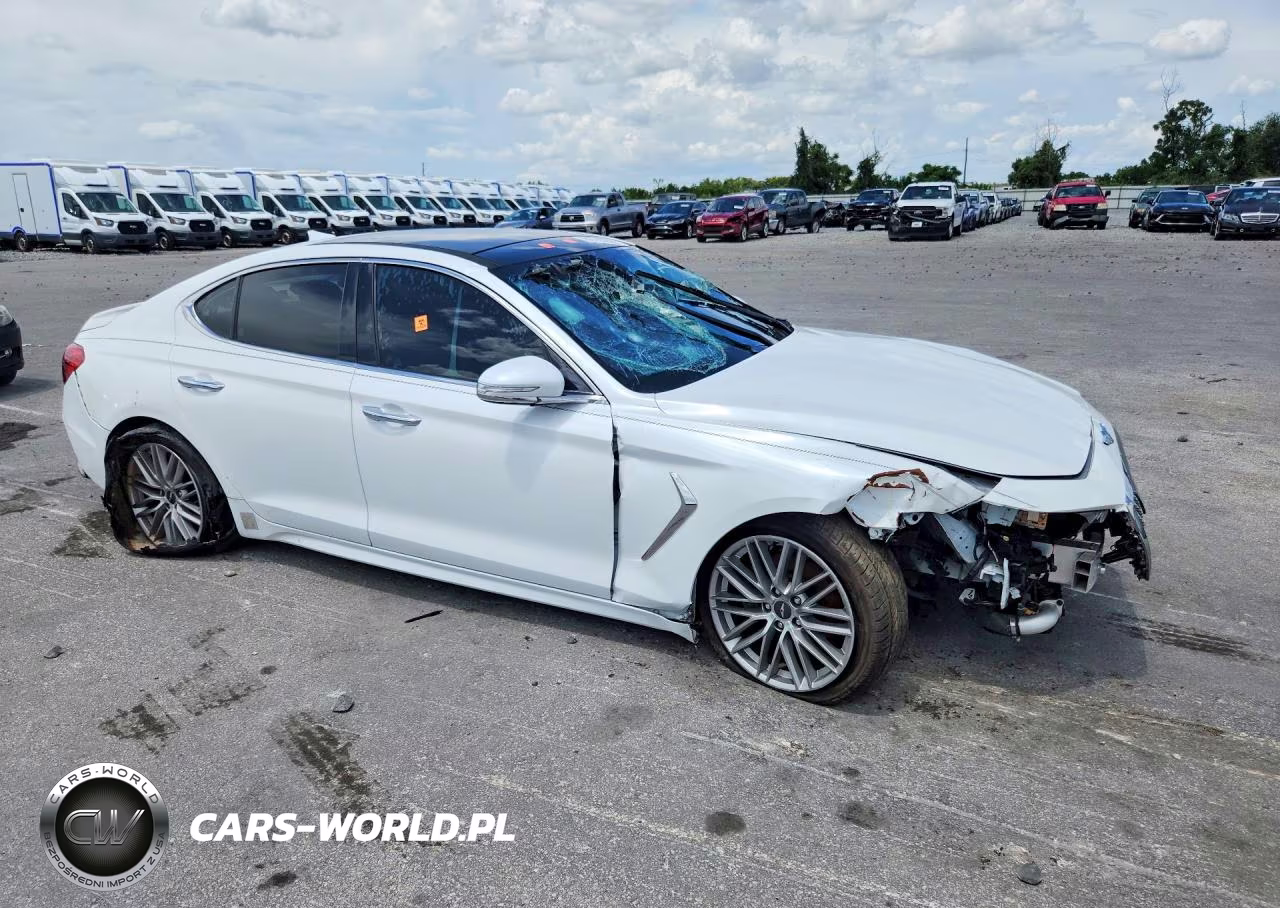 2021 Genesis G70 Elite VIN:KMTG34LA3MU067208 - 4