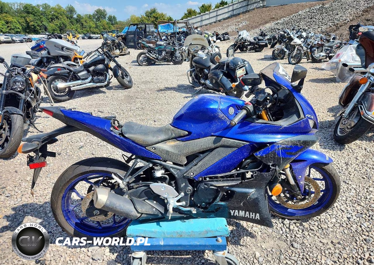 2019 Yamaha Yzfr3 VIN:MH3RH17Y7KK001897 - 1