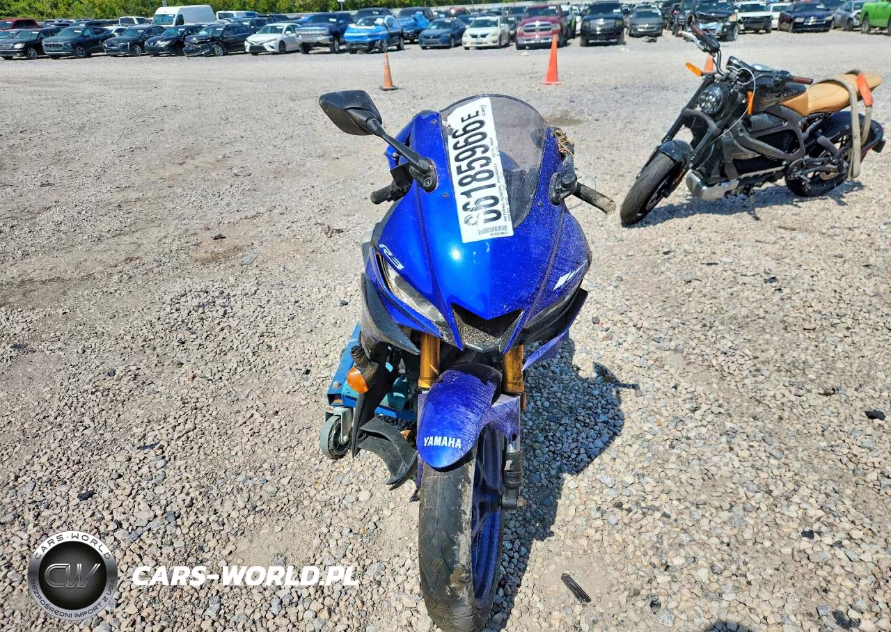 2019 Yamaha Yzfr3 VIN:MH3RH17Y7KK001897 - 2
