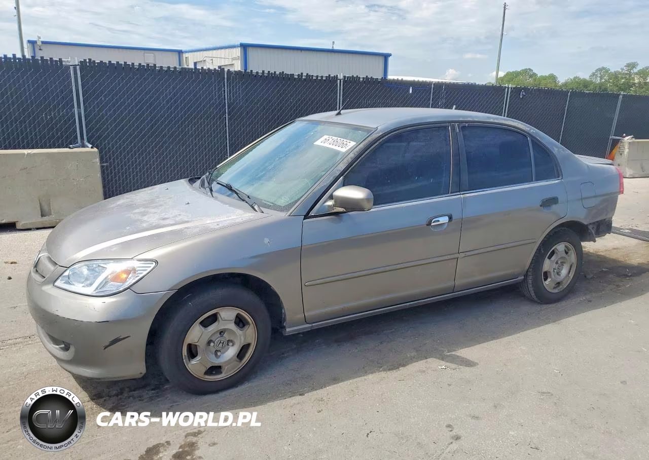 2004 Honda Civic Hybrid VIN:JHMES95624S016713 - 1