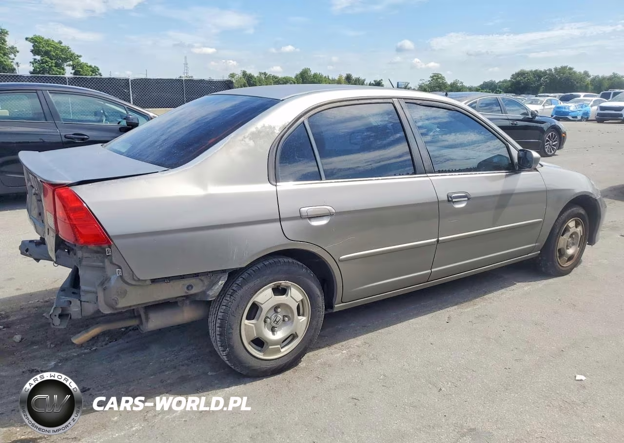 2004 Honda Civic Hybrid VIN:JHMES95624S016713 - 3