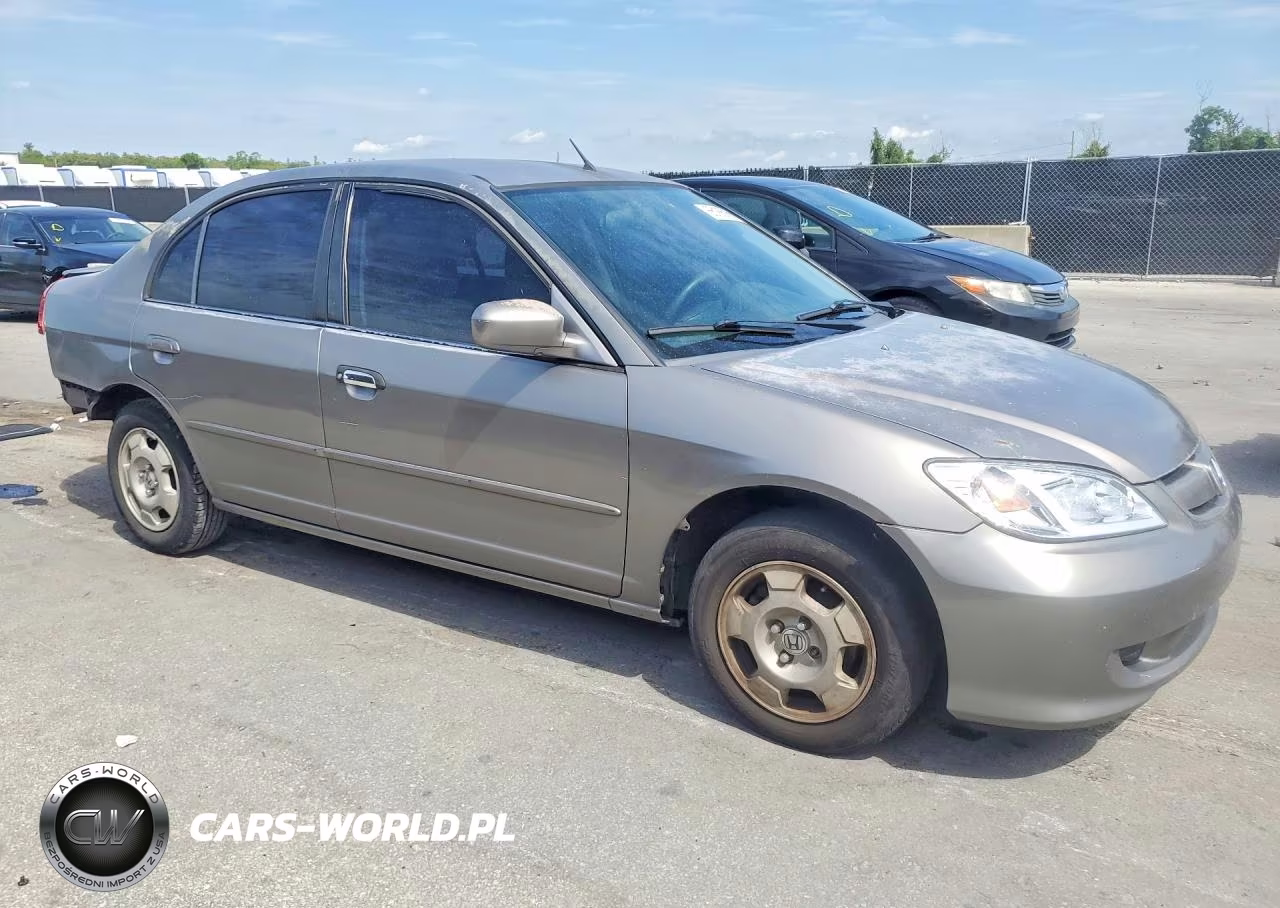 2004 Honda Civic Hybrid VIN:JHMES95624S016713 - 4