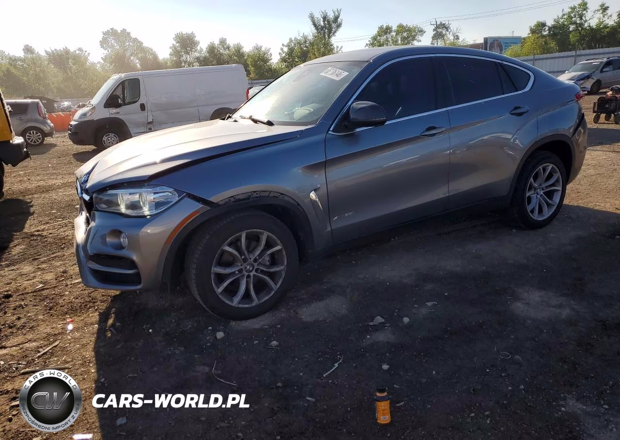 2015 BMW X6 xDrive35I VIN:5UXKU2C55F0F96121 - 1