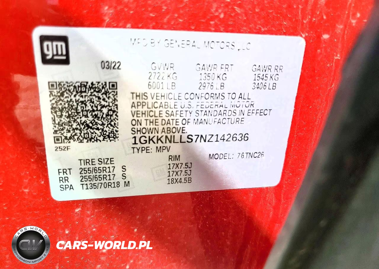2022 GMC Acadia At4 VIN:1GKKNLLS7NZ142636 - 13