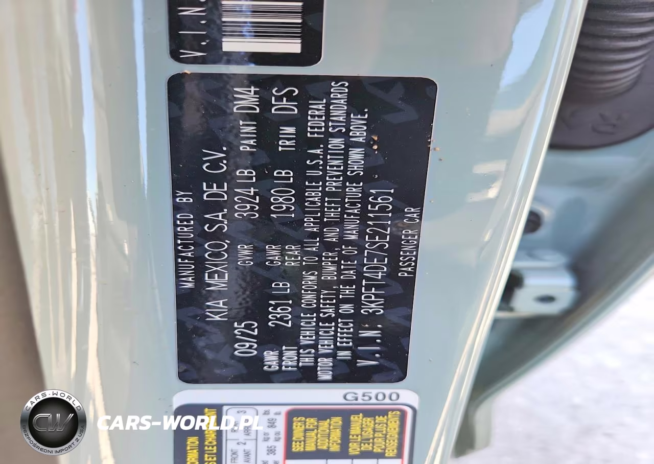 2025 Kia K4 Lxs VIN:3KPFT4DE7SE211561 - 13