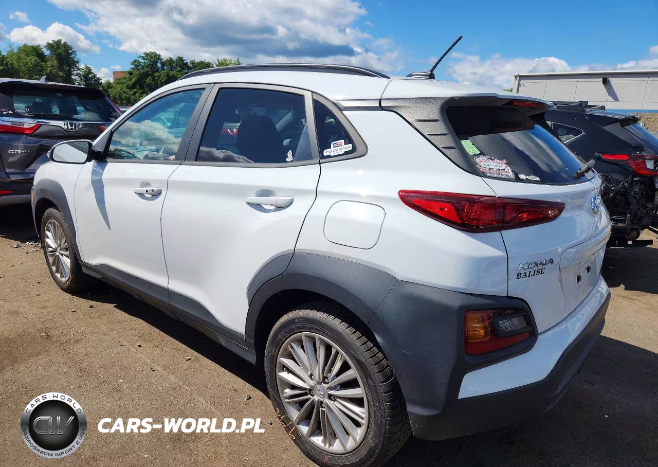 2021 Hyundai Kona Sel VIN:KM8K2CAA7MU677665 - 2