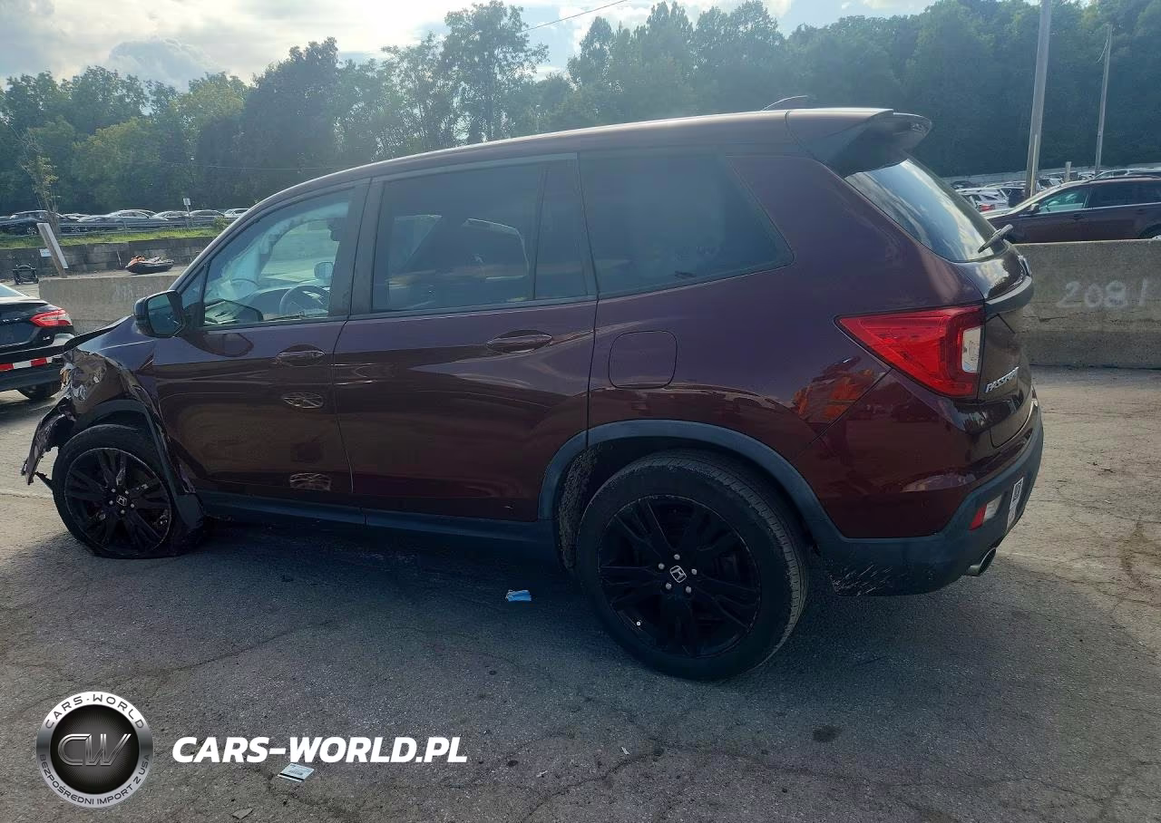 2019 Honda Passport Sport VIN:5FNYF8H28KB016344 - 2