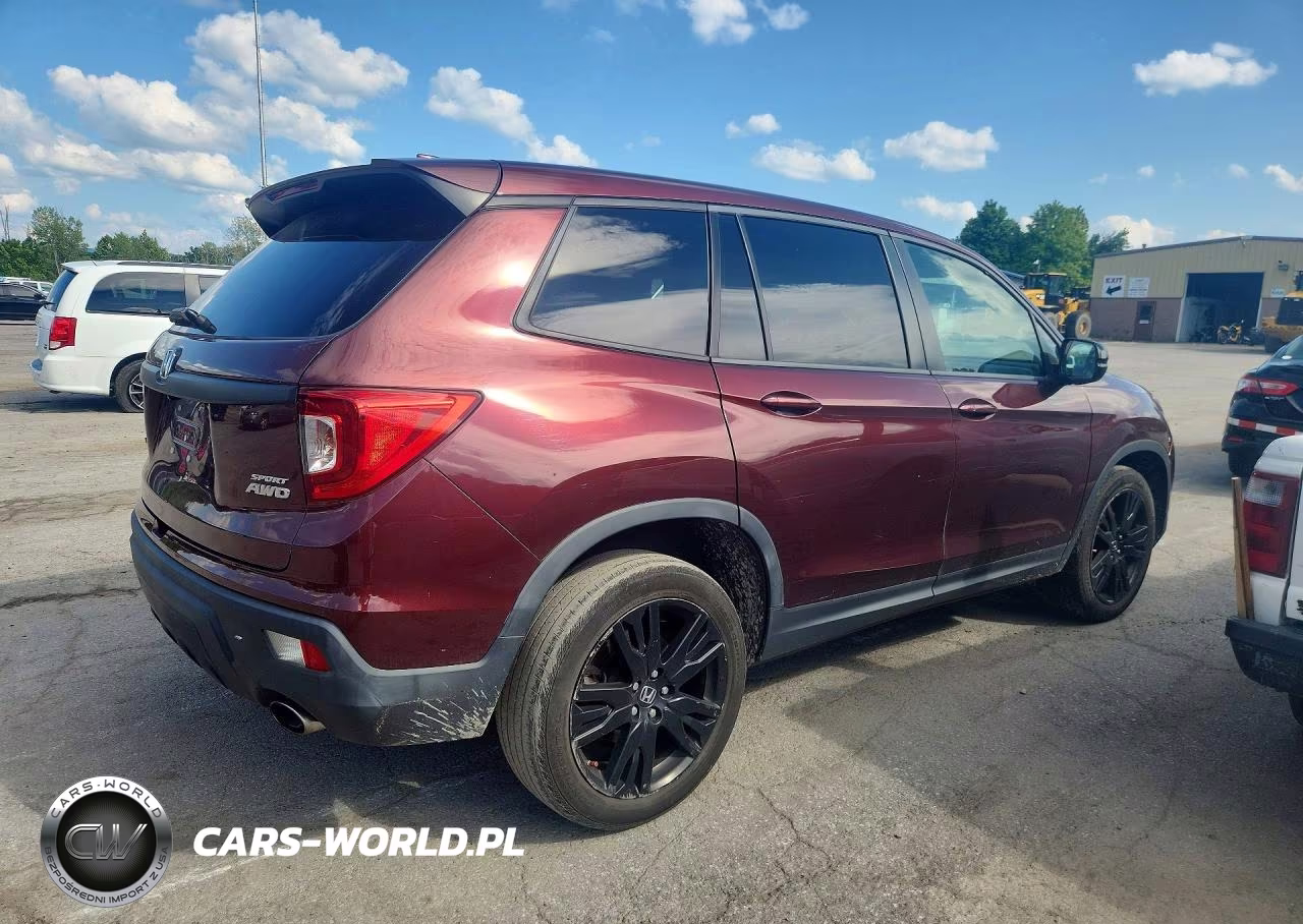 2019 Honda Passport Sport VIN:5FNYF8H28KB016344 - 3