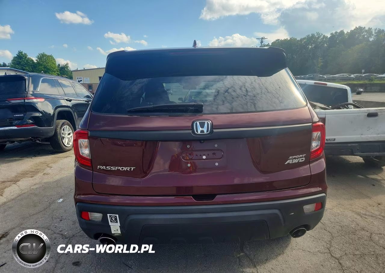 2019 Honda Passport Sport VIN:5FNYF8H28KB016344 - 6