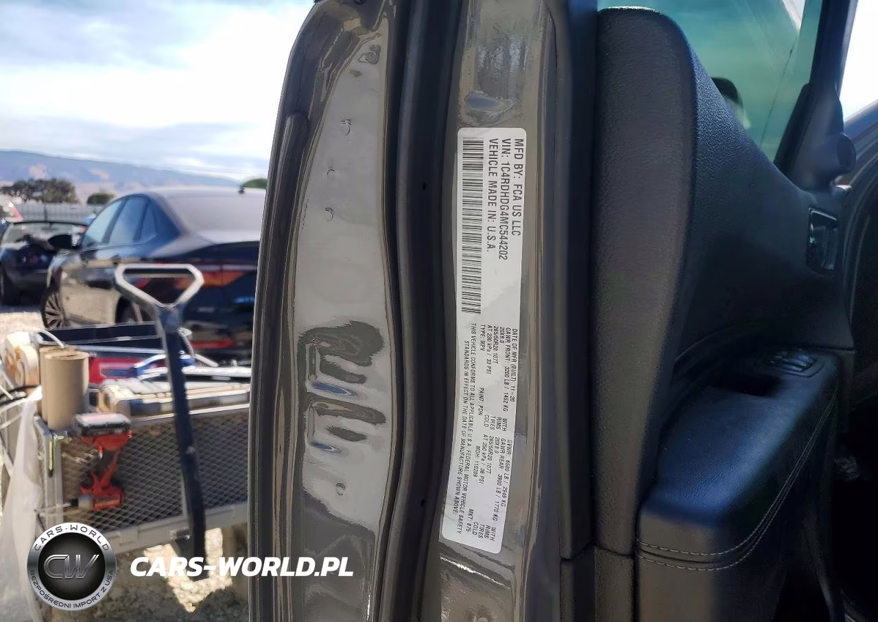 2021 Dodge Durango Gt VIN:1C4RDHDG4MC544202 - 13