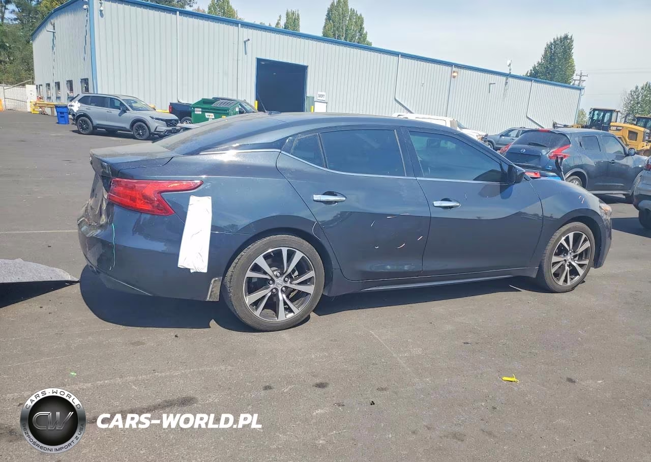 2017 Nissan Maxima 3.5 S VIN:1N4AA6AP2HC376702 - 3