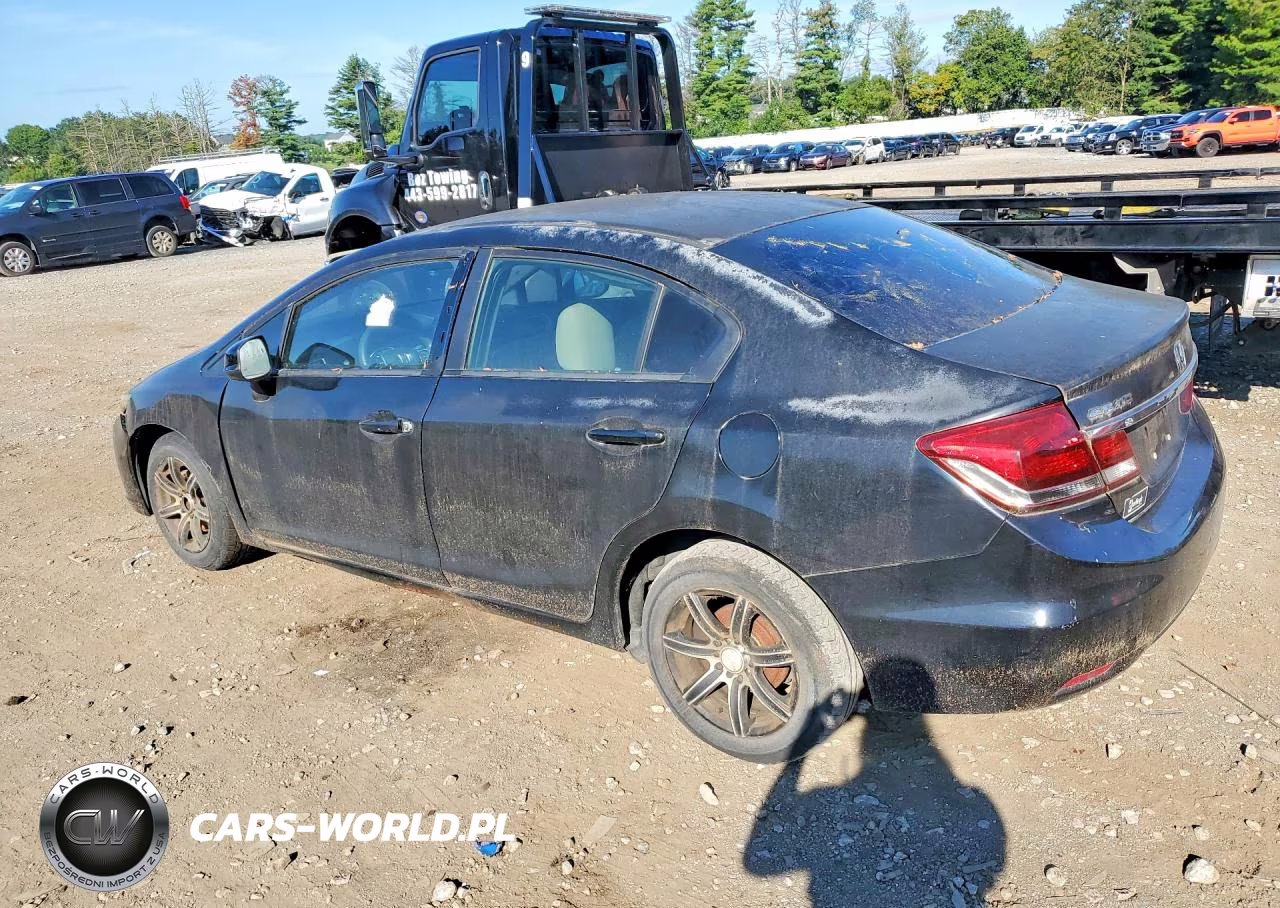 2013 Honda Civic Lx VIN:2HGFB2F54DH523768 - 2