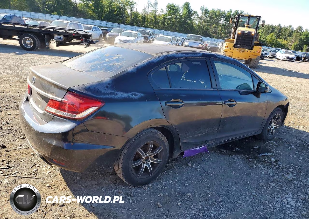 2013 Honda Civic Lx VIN:2HGFB2F54DH523768 - 3