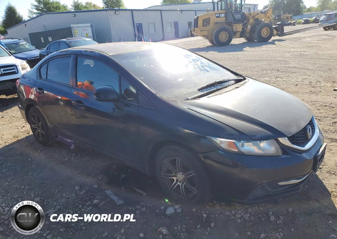 2013 Honda Civic Lx VIN:2HGFB2F54DH523768 - 4
